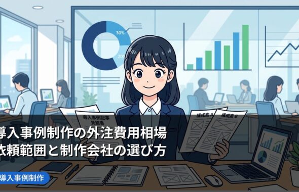 導入事例制作の外注費用相場と制作会社の選び方